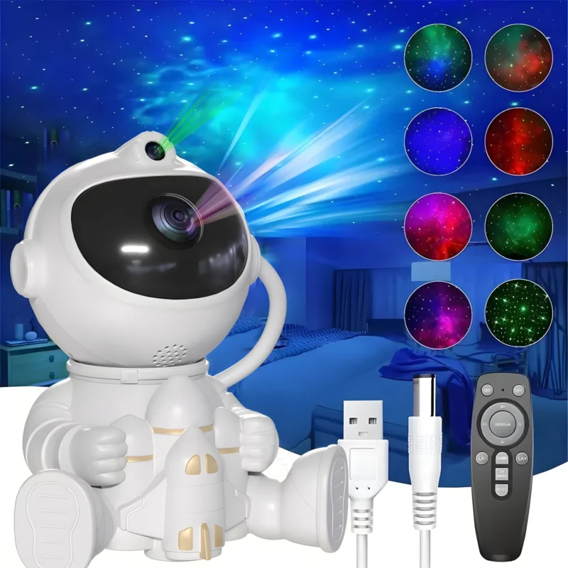 PROJEKTOR LED LAMPKA NOCNA RZUTNIK GWIAZD NIEBA ASTRONAUTA DLA DZIECI PILOT (12) PROJEKTOR LED LAMPKA NOCNA RZUTNIK GWIAZD NIEBA ASTRONAUTA DLA DZIECI PILOT (12)